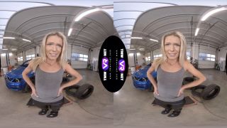 TmwVRnet  Solo Orgasm In Garage