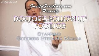 xxx clip 49 Doctors Follow Up Footjob Checkup – Bratty Foot Girls – Stefania Mafra, actress femdom on fetish porn 