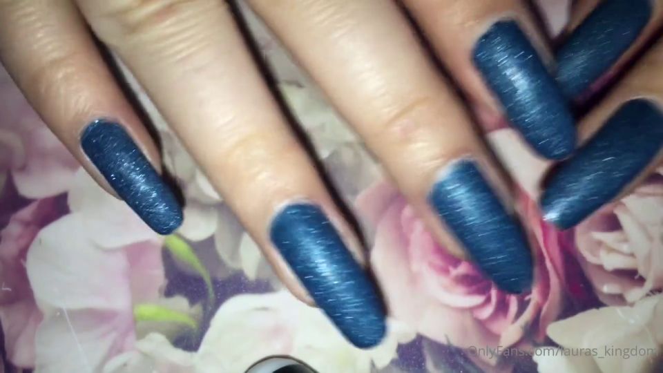 LaLaLaura aka lauras_kingdom - 10-12-2020 OnlyFans Video - Nail_Art_Kays Claw Talk Test video LaLaLaura fetish