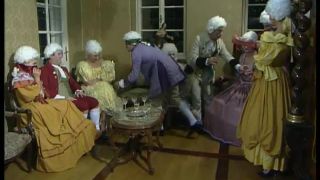 Angelica Bella, Anette Montana, Dagmar Lost – (DBM Video) – Secrets of Mozart / Lust und Laster Mozart, 2on3, 576p, 1992 | orgy | brunette,  on orgy 