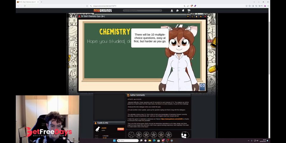 [GetFreeDays.com] me playing dr. doe chemistry quiz 2 Porn Stream February 2023
