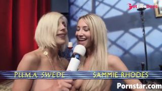 [GetFreeDays.com] Hot Lesbians Puma Swede And Sammie Rhodes screaming from pleasure Adult Clip July 2023