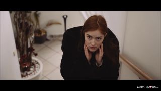 Cute redhead seduced and banged by hot lesbian - (Hardcore porn)