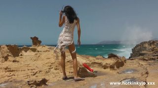 online video 20 femdom pony femdom porn | Fuck her ass with red dragon dildo at the beach | large toys and machines