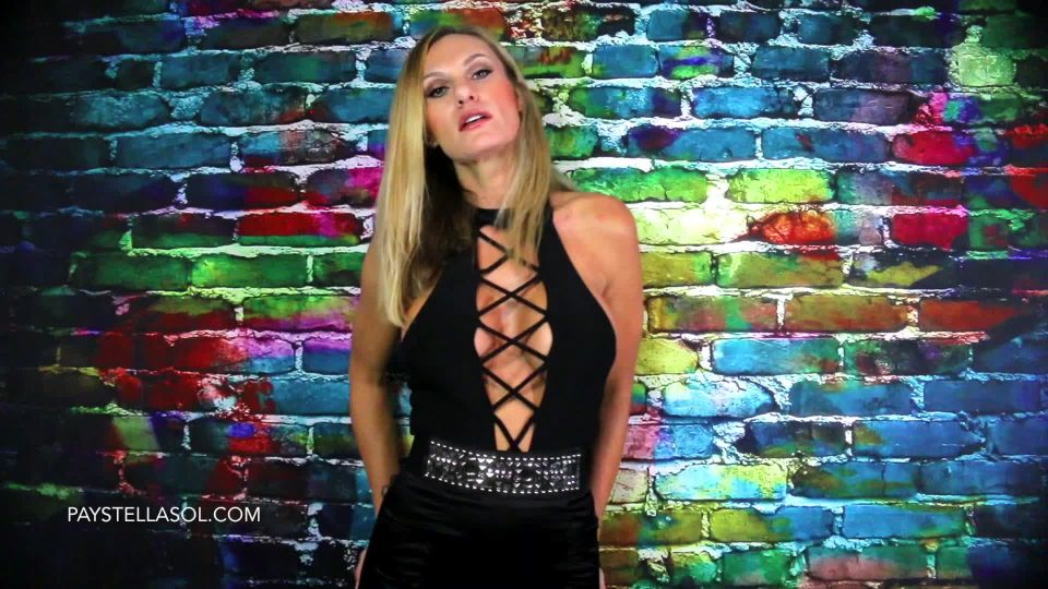 online porn clip 15 latex fetish clothing Goddess Stella Sol - Brick Dick JOI, joi fantasy on masturbation porn