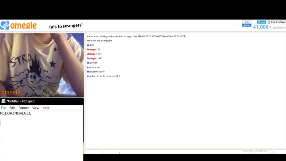 Amateur 2022 Omegle Teen Shows Off Her Amazing Tits And Body On Omegle.