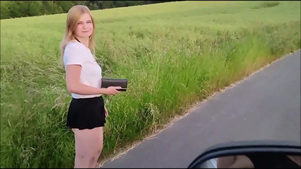 xxx video 29 hardcore amateur teen porn Lady_Rosalie - Blowjob per Anhalter - Outdoor POV , amateur on amateur porn