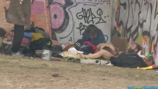 Homeless  threesome