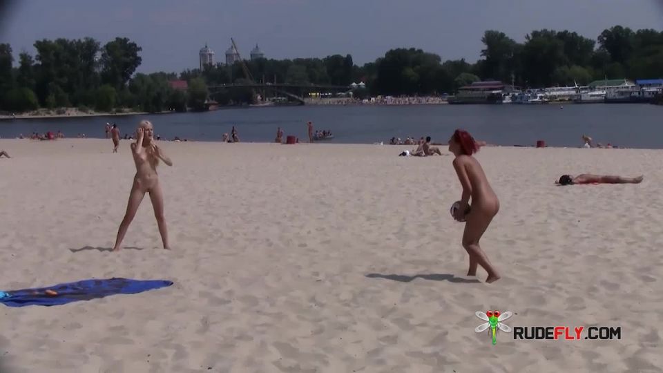 18 years old girl nudist at beach