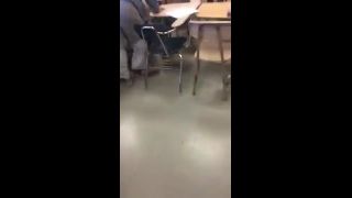 School fight, hair pulling, and tit slip   202