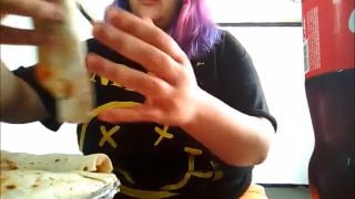 [GetFreeDays.com] BBW 350LBS MUKBANG 10 BURRITOS STUFFING FOR FEEDER Porn Film June 2023