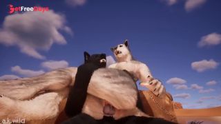 [GetFreeDays.com] Wolf Furries FuckingLuna x Rezir018Wildlife3D Adult Film July 2023