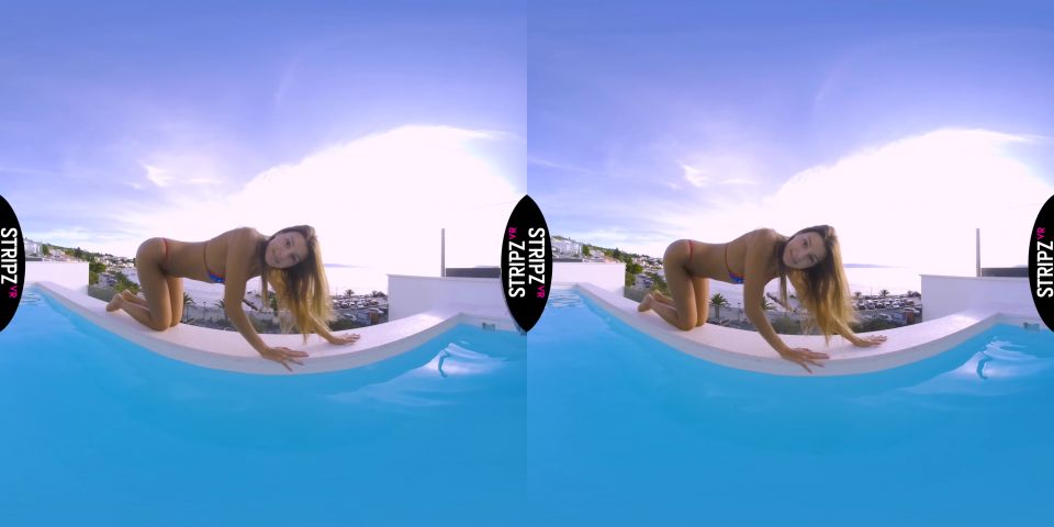 free adult clip 28 Stripzvr presents Pool Party – Melena Maria Rya 4K,  on virtual reality 