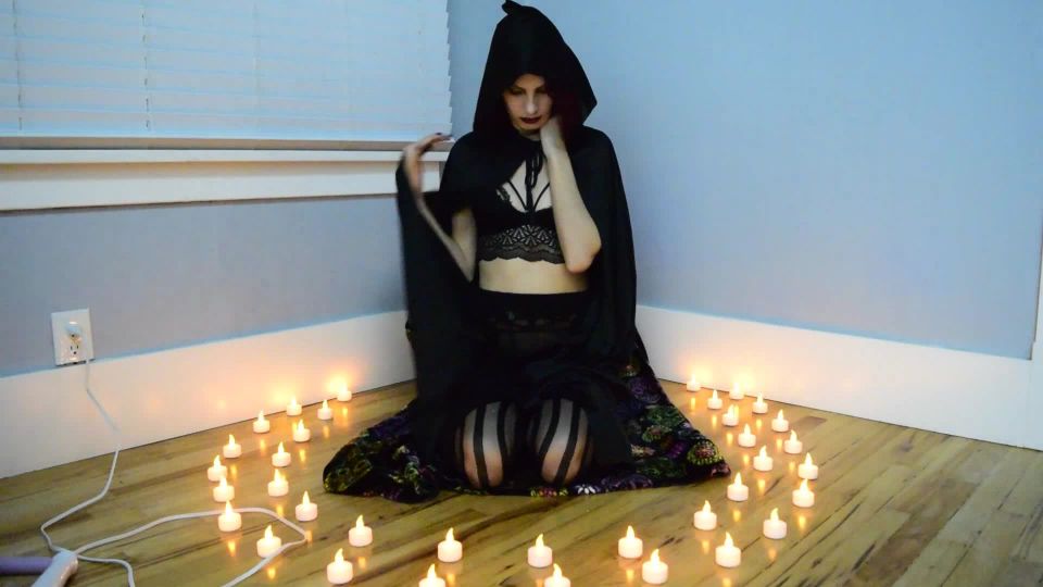 online clip 26 MissKittyMoon – Dark Non Nude Witchy Solo Halloween2017 | solo female | fetish porn elise graves femdom