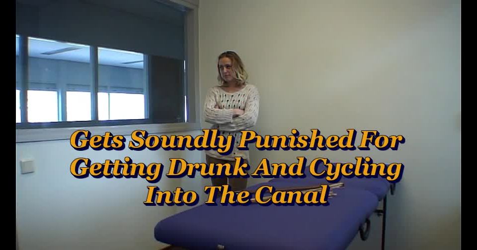 Real-Life-Spankings vidssammie punished cycling into canal part2