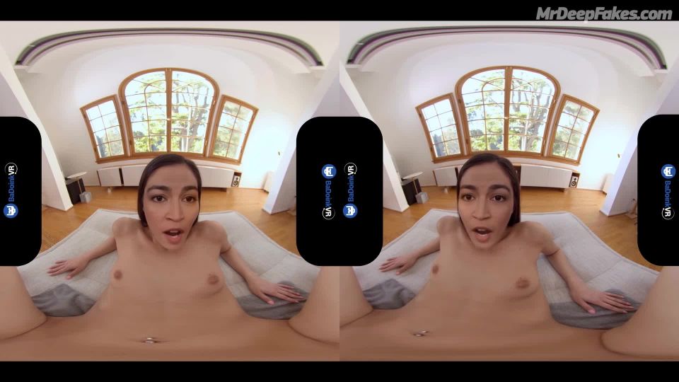 free video 13  3d porn | Alexandria Ocasio-Cortez (AOC) gets fucked in VR (1080p + 60fps) [MrDeepFakes] [… | virtual reality