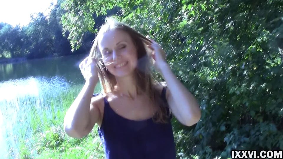 Amateur Sex With Beautiful Girl In Wood By The Lake