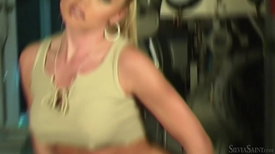 xxx video 10 anal gay fetish Silvia Wears Short Shorts In Factory, fetish on milf porn