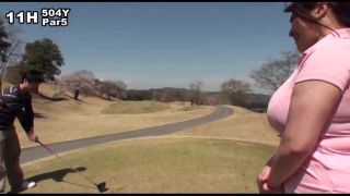 Shiratori Sumire SON-104 Big Tits Golf Caddy - Outdoors