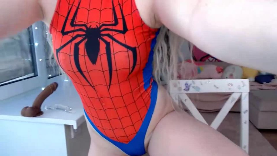 MiaMelon – Spider Masturbation 720p cosplay 