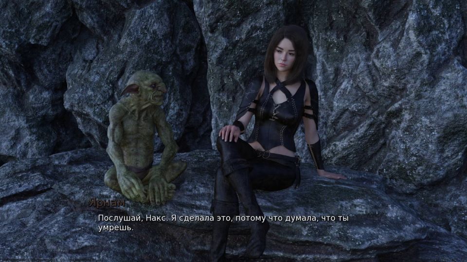 Alenkah - goblin seduces cute girl in his cave not letting her out until he cums inside her. female voice