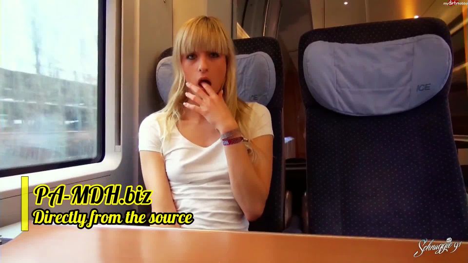 adult video 4 Schnuggie91 – Notgeil Im Zug Hattest Du Dich Getraut, blonde daughter on blonde porn 