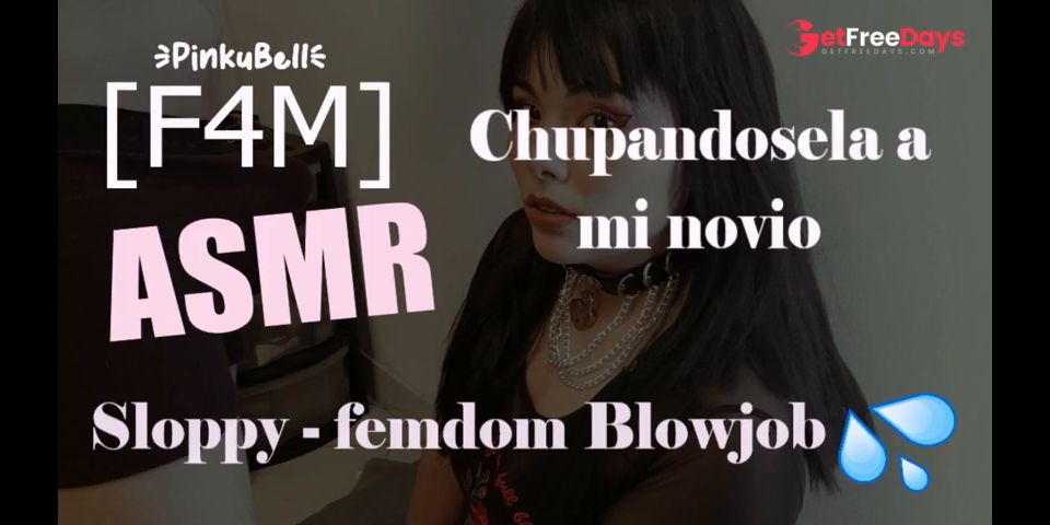 [GetFreeDays.com] F4M Sloppy Femdom Blowjob ASMR Adult Stream March 2023