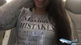 Emanuelly Raquel112 - Horny In The Airplane