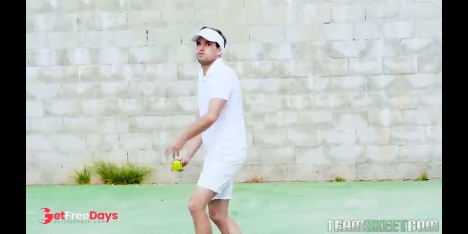 [GetFreeDays.com] Rogue tennis ball produces an anal racket Sex Clip November 2022