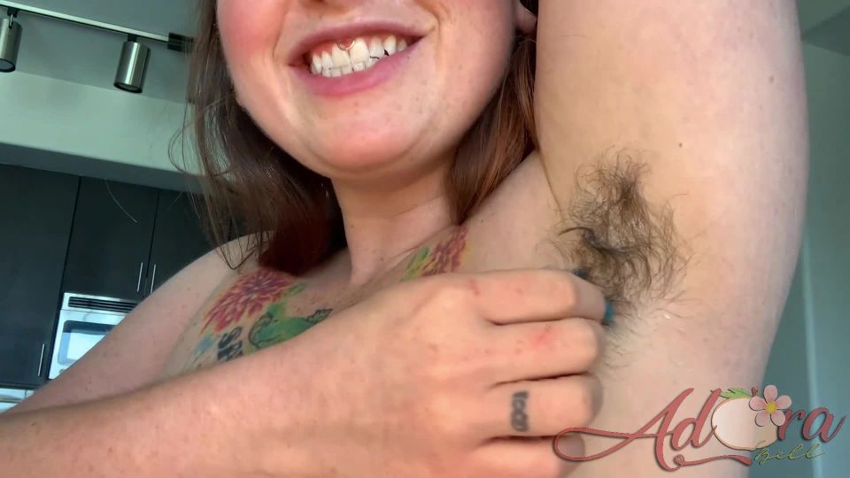 porn clip 1 Adora bell – Jerk Off to my Hairy Armpits - dirty talk - fetish porn my slave femdom