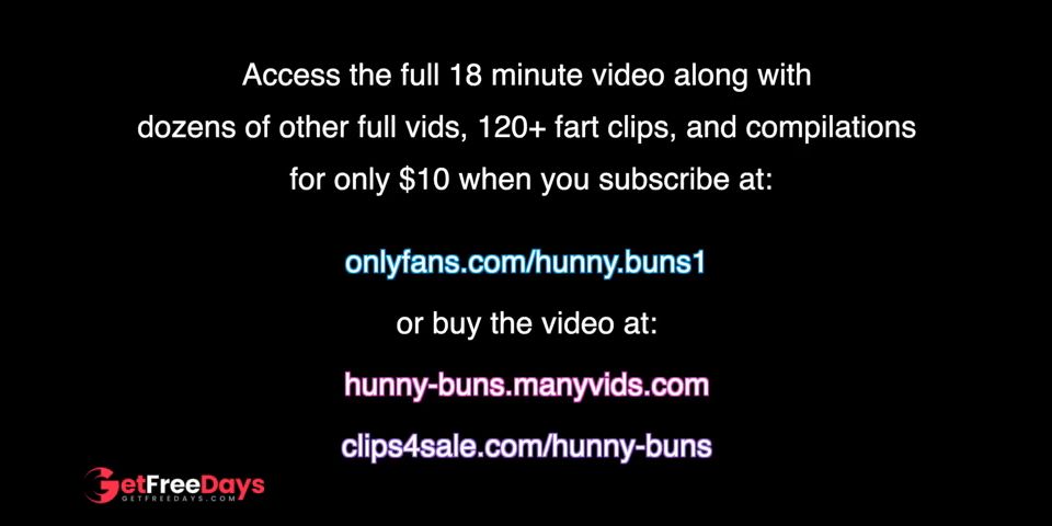 Hunny Buns Bushy Fart Feast