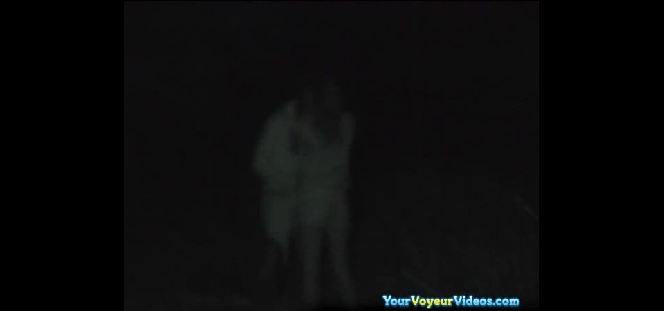 Teen couples spied in the night