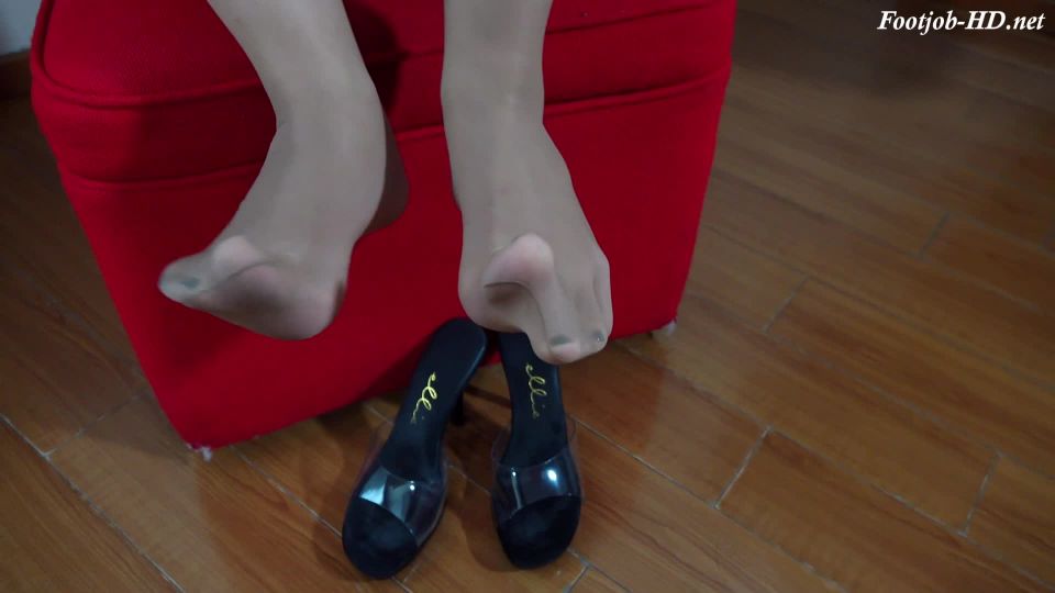 xxx video clip 32 foot fetish petite - legwear footjobs - feet porn