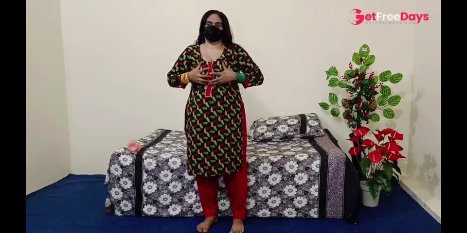[GetFreeDays.com] Very Hot Desi Pakistani Punjabi Aunty Dildo Riding Part 1 Sex Clip June 2023