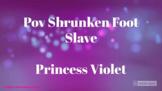 adult video clip 6 Filth Fetish Studios – Pov Shrunken Foot Slave, one piece femdom on feet porn 