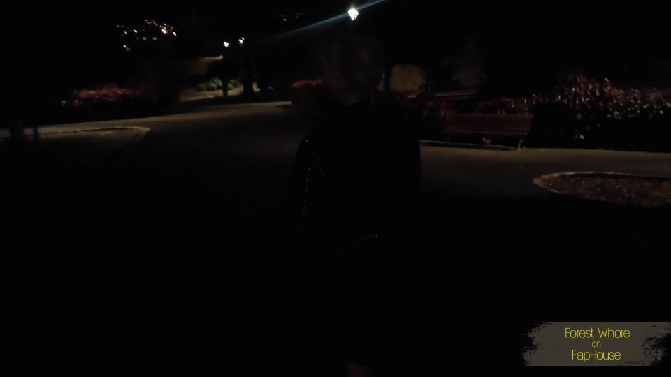 xxx video 30 Forest Whore - Sucking a real stranger's condoms eating trash and dirt. My absolutely extreme night walk (UltraHD/4K), fetish porn on femdom porn 