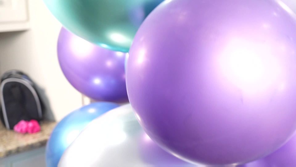 adult video clip 47 JJ Balloon - Inflatables Chrome Balloon Popping pt2 - FullHD 1080p - femdom - fetish porn tinder femdom