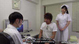 A Japanese Nurse Shino Aoi Blows A Patient'S Dick In The Doctor'S Offic