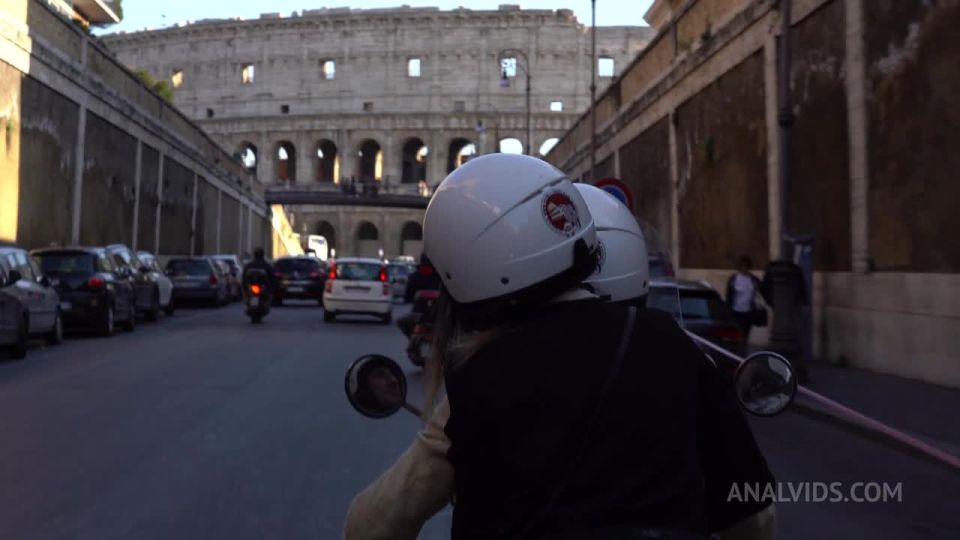 Giorgia Roma - Tourist In Rome Gets Her Tight Ass Fucked By Luca Ferrero And Public Blowjob MS126 - Rimming