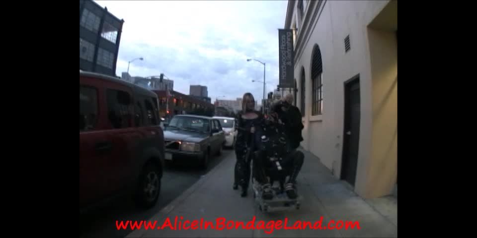 adult video 11 PUBLIC Leather Bondage Gimp - Bondage Tour of San Francisco on femdom porn japanese panty fetish