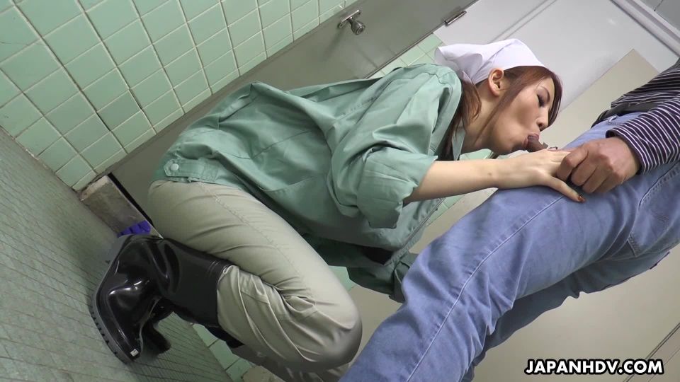 porn clip 15  japanese porn | Maki Koizumi - Jumps On Men In A Public Bathroom To Suck Them Off | japanhdv
