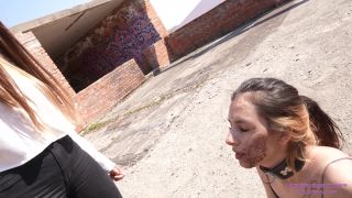 Alisa, Nicole - Humiliation on an abandoned house - LickingGirlsFeet (FullHD 2024) New Porn