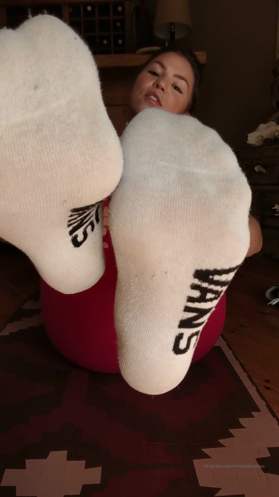 Misstinytootsies –  One for my sock lovers | findom | masturbation porn femdom self facial