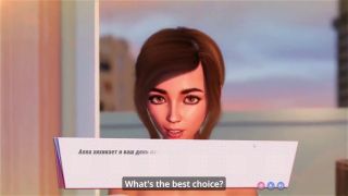 Big Dick SEX Amnesia - Lover Sim EP 2  I finished off her face after a great blowjob.