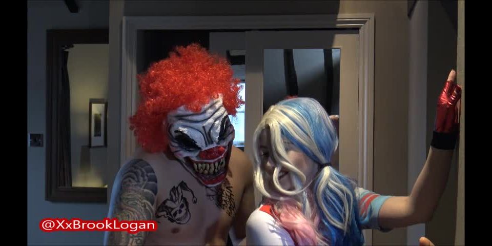 online porn clip 35 Brook Logan – Harley Quinn FUCK’S Crazy Clown, bondage fetish on milf porn 