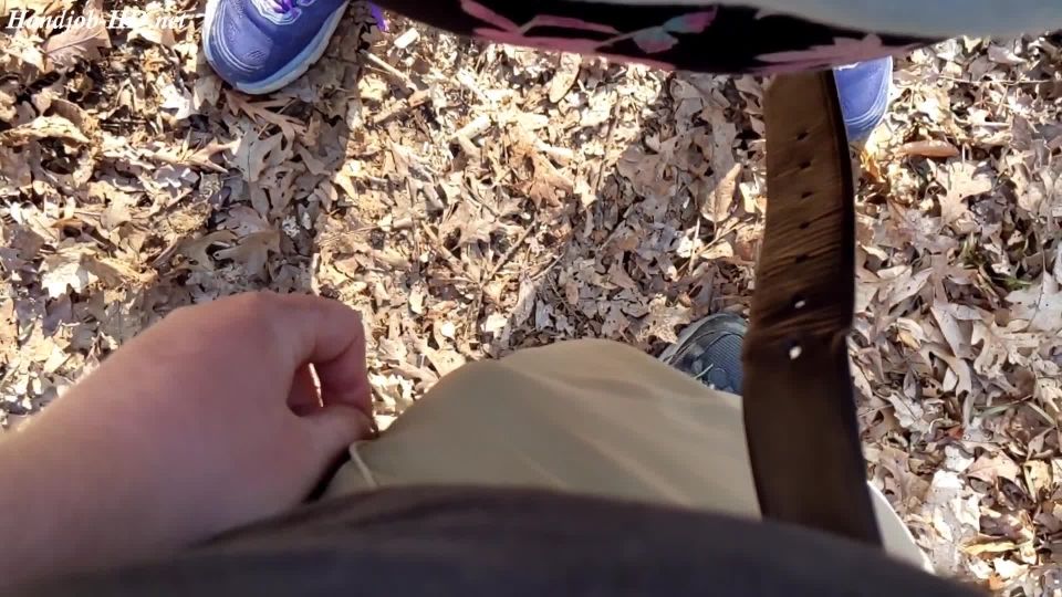 clip 34 Public Handjob On Hiking Trail With Two Massive Cumshots! – ClawsQueen on public 