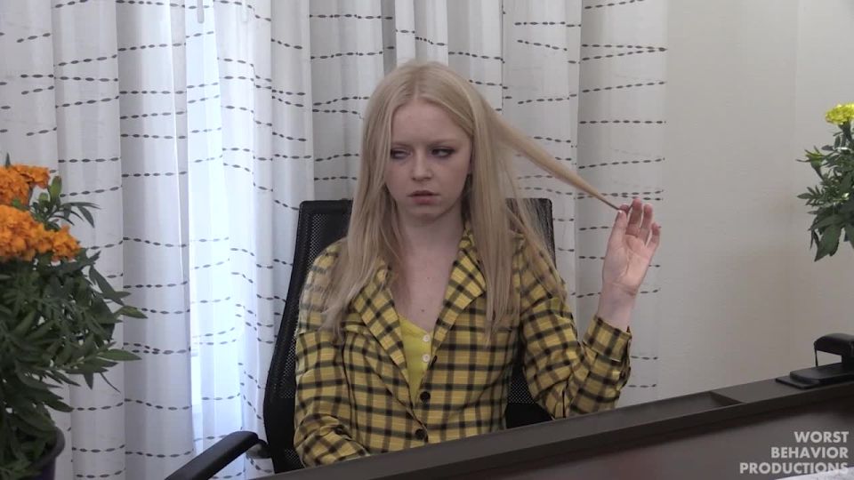 online porn clip 28 Clueless Blonde Spanked – 50 From The Belt 20 From The Prison Strap Pt1 - blonde - femdom porn fetish toys