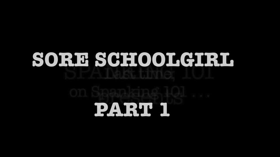 online clip 12 Spanking101thevideos – Sore Schoolgirl Melody Pt 1 on bdsm porn clothing fetish