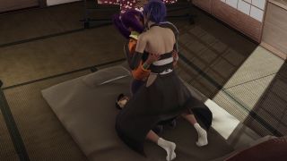 Bleach Futa Soifon X Yoruichi Slapping * Bondage + Extreme Blowjob