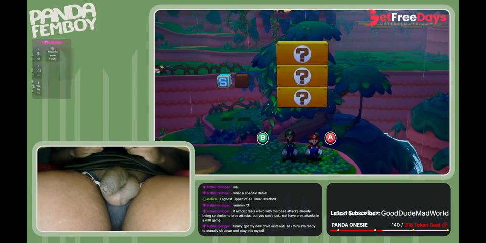 [GetFreeDays.com] PandaFemboy Plays Mario and Luigi Brothership Part 6 Porn Video November 2022